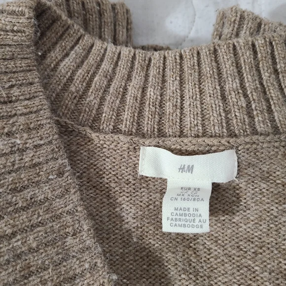 V-Neck Knit Sweater - Picture 2 of 3
